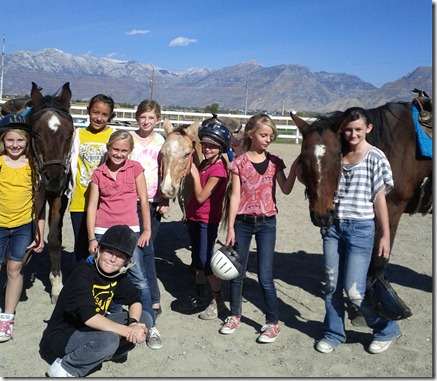 erica horse back riding